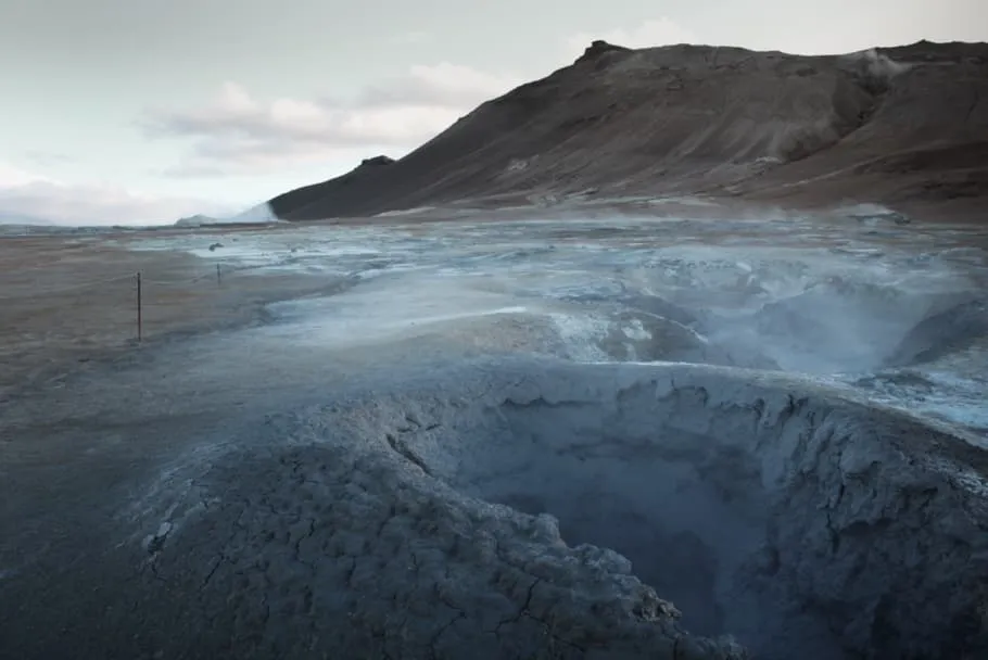 Site de Namafjall - Hverir en Islande